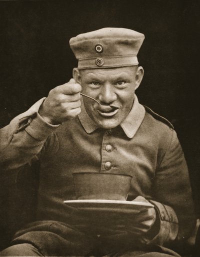 Well Fed Prisoner, illustration from German Prisoners in Great Britain by English Photographer